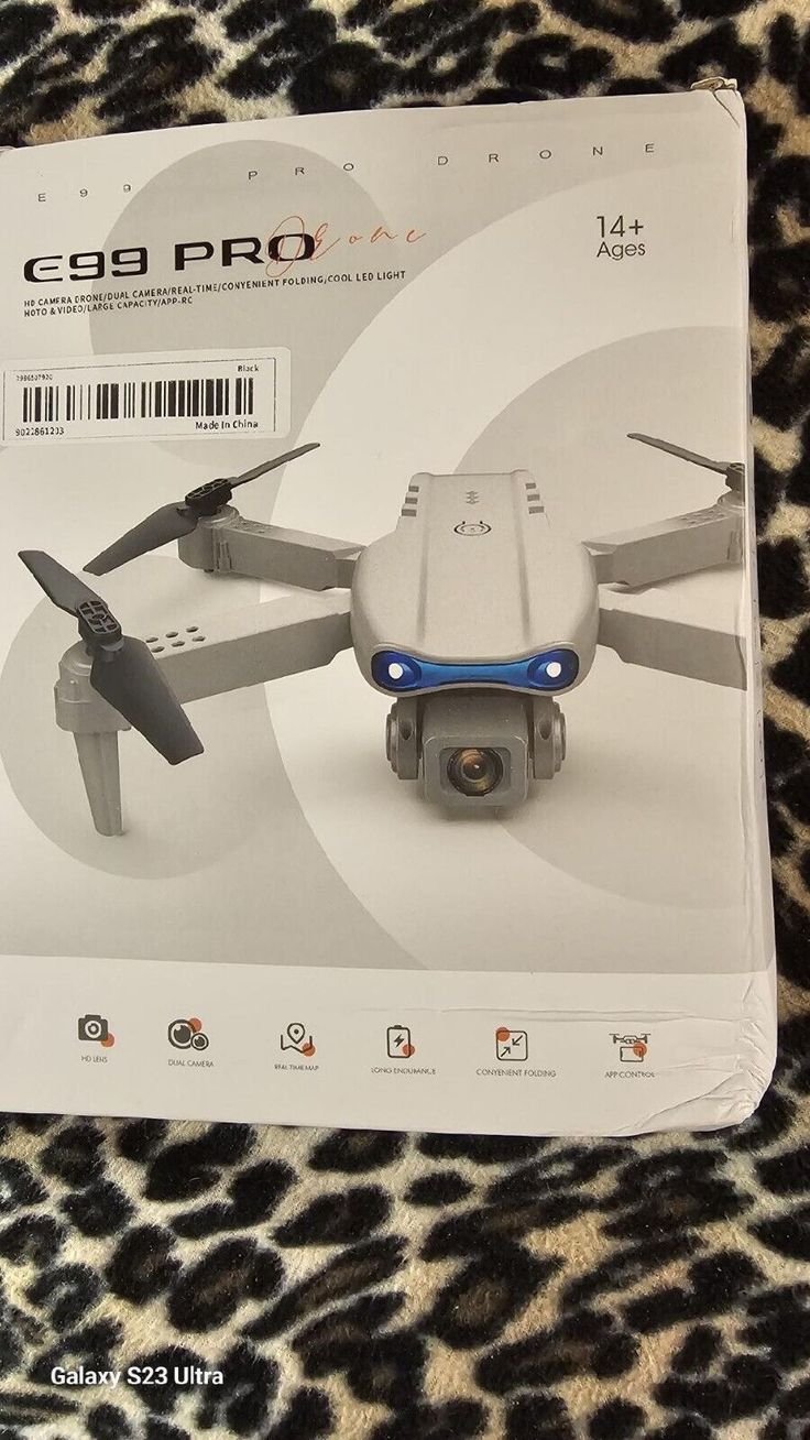 E99 Pro Drone Quadcopter – HD 6K Photography UAV with Altitude Fixation - Image 5