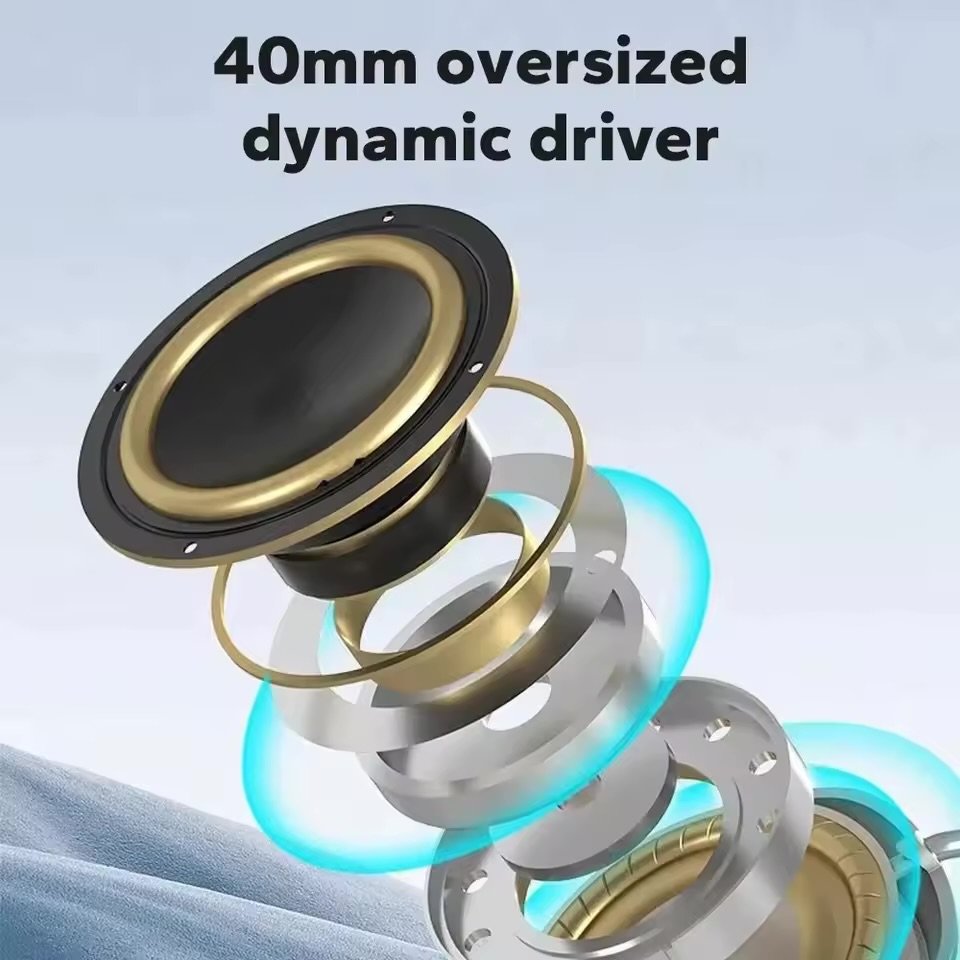 New Bluetooth Wireless Headphones with Microphone Noise Cancelling Stereo Sound Gaming & Sports Headset - Image 6