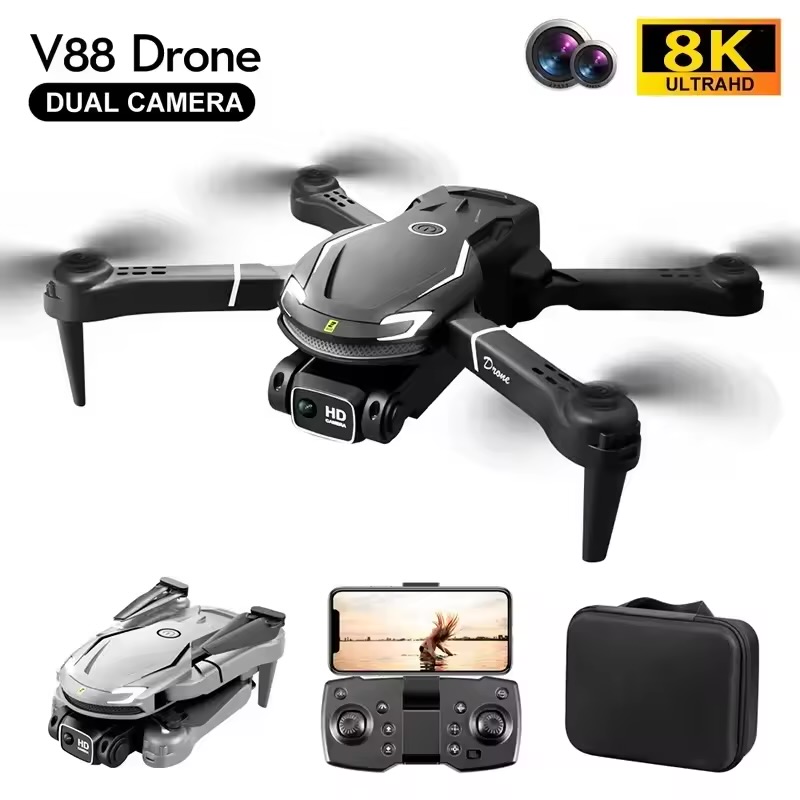 V88 Drone 8K 5G GPS Professional HD Aerial Photography Remote Control Aircraft HD Dual Camera Quadcopter Toy UAV - Image 6