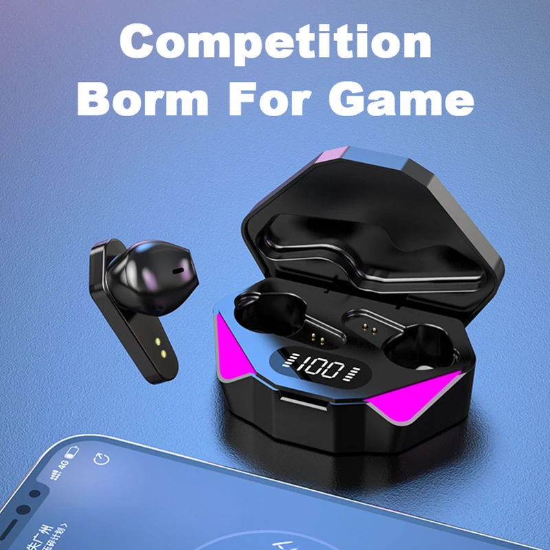 X15 TWS Wireless Bluetooth Headset LED Display Gamer Earbuds with Mic Wireless Headphones Noise Cancelling Bluetooth Earphones - Image 8